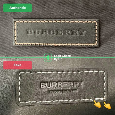 burberry interior label